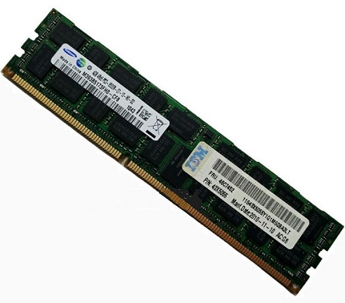 43X5055 IBM 4GB DDR3 Registered ECC PC3-8500 1066Mhz
